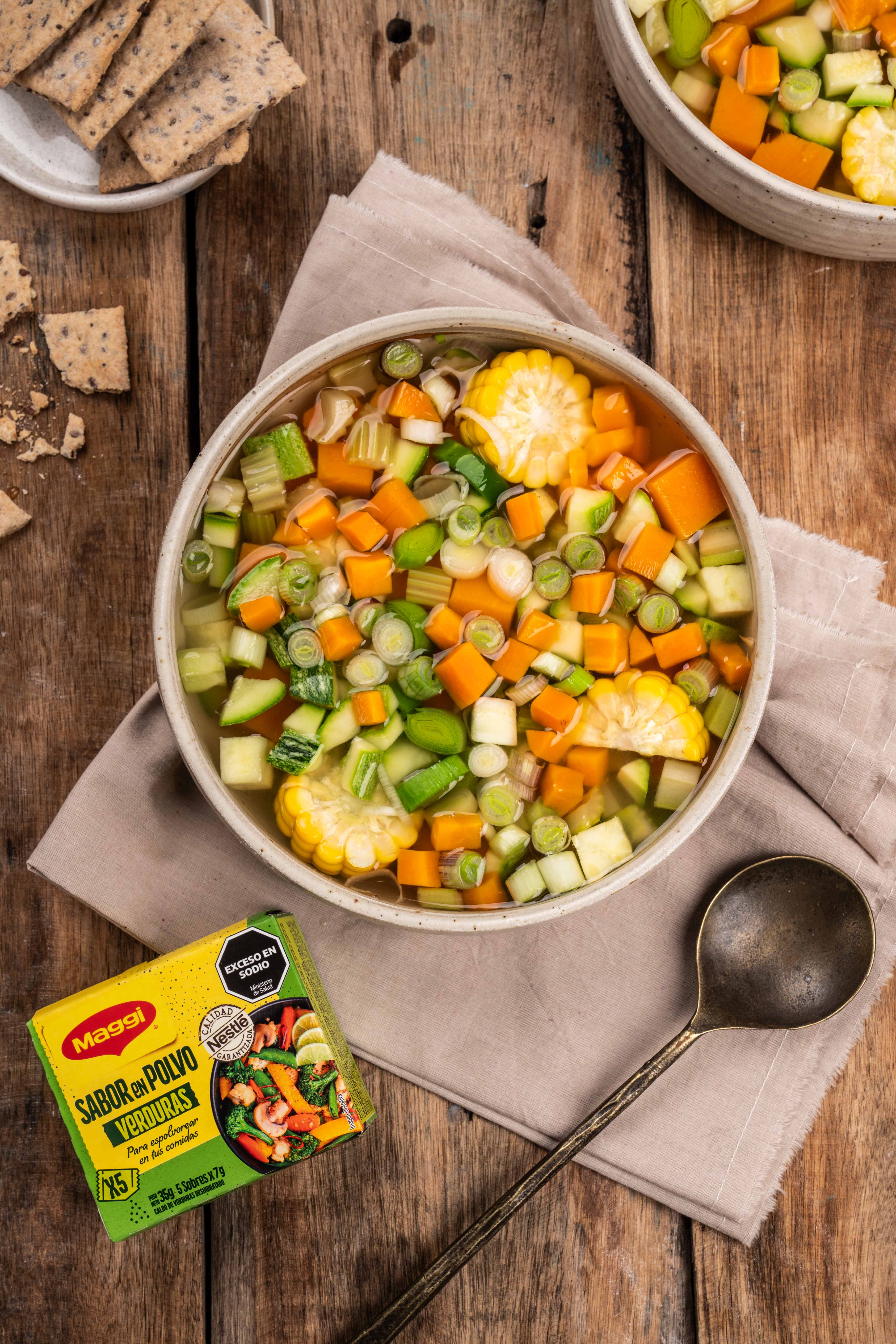 Sopa de verduras Recetas Nestlé