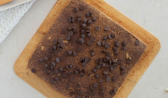 Torta de café y galletitas